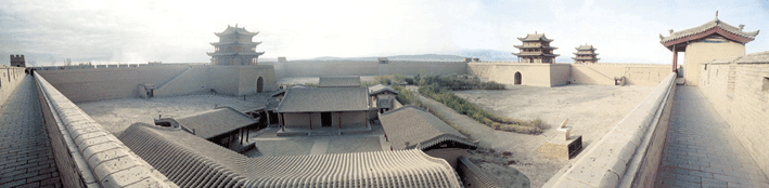 Jiayuguan Fort inside (chapter 3)